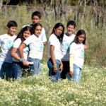 Jovens que participam do Projeto Preservar