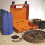 Peças feitas com a fibra natural de cana-de-açúcar