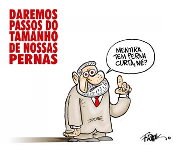 Charge publicada originalmente no jornal A Notícia (SC)