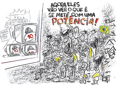 Charge originalmente publicada no jornal Zero Hora