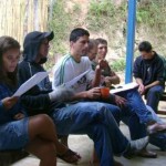 Alunos da primeira etapa do processo na Associação Mineira das Escolas Famílias Agrícolas (AMEFA)
