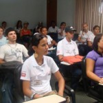 Alunos que acabaram de ingressar no curso