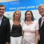 Foto do evento de assinatura da parceria com a Unicef