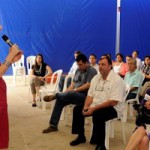 Maria Alice Setubal, presidente do conselho da fundação, fala desta que o livro retrata a história e das práticas das organizações locais