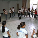 Oficina de teatro espontâneo do Projeto Nossas Histórias realizada na Região Metropolitana de Fortaleza