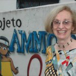 Irene Adams há 23 anos realiza atende crianças e adolescentes que sofreram maus tratos e meninos de rua e portadores do vírus HIV