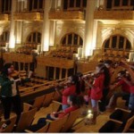 Alunos da Orquestra Passarim visitam Sala São Paulo e fazem ensaio especial
