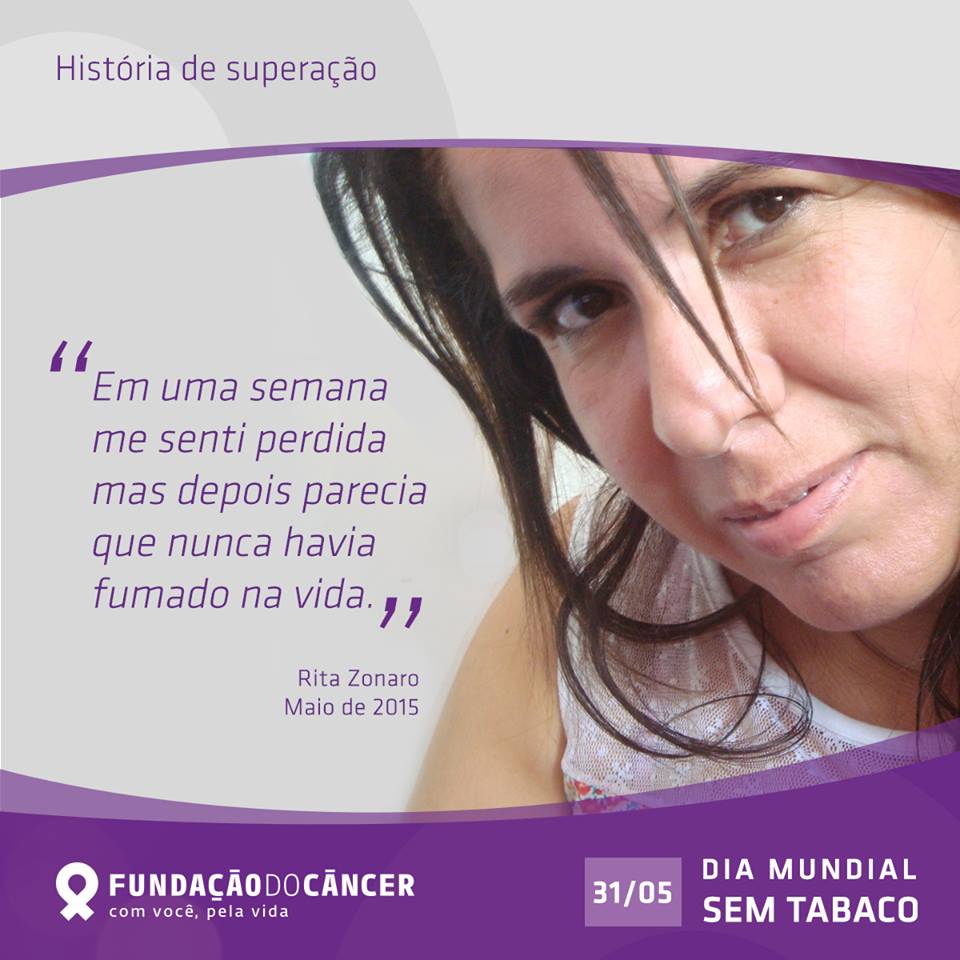 Dia Mundial sem Tabaco - Depoimento Rita